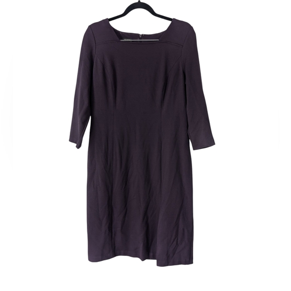 Talbot's Mulberry Ponte Knit Dress Sz.10 - Picture 1 of 5